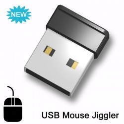 USB Mouse Jiggler - moves cursour to prevent the screen-saver & sleep.